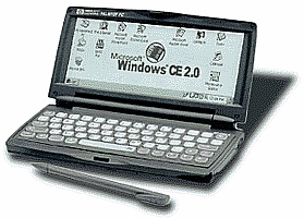 HP 360LX Palmtop Promotional Image